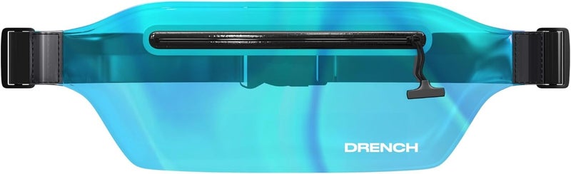 Waterproof Fanny Pack Blue Iridescent – Submersible Dry Bag Waist Pouch for Swimming, Snorkeling, Kayaking – Waterproof Phone Case, Underwater Cell Phone Holder, Travel Beach Dry Bag,Waist Pack